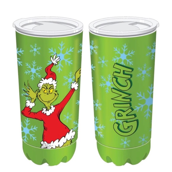 NEW The Grinch Christmas Stainless Steel Travel Tumbler ~ 20 oz - Picture 1 of 7
